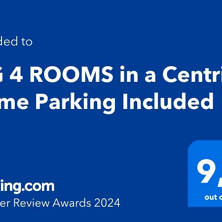Сasa de vacaciones Big 4 In A Centric Parking Included *